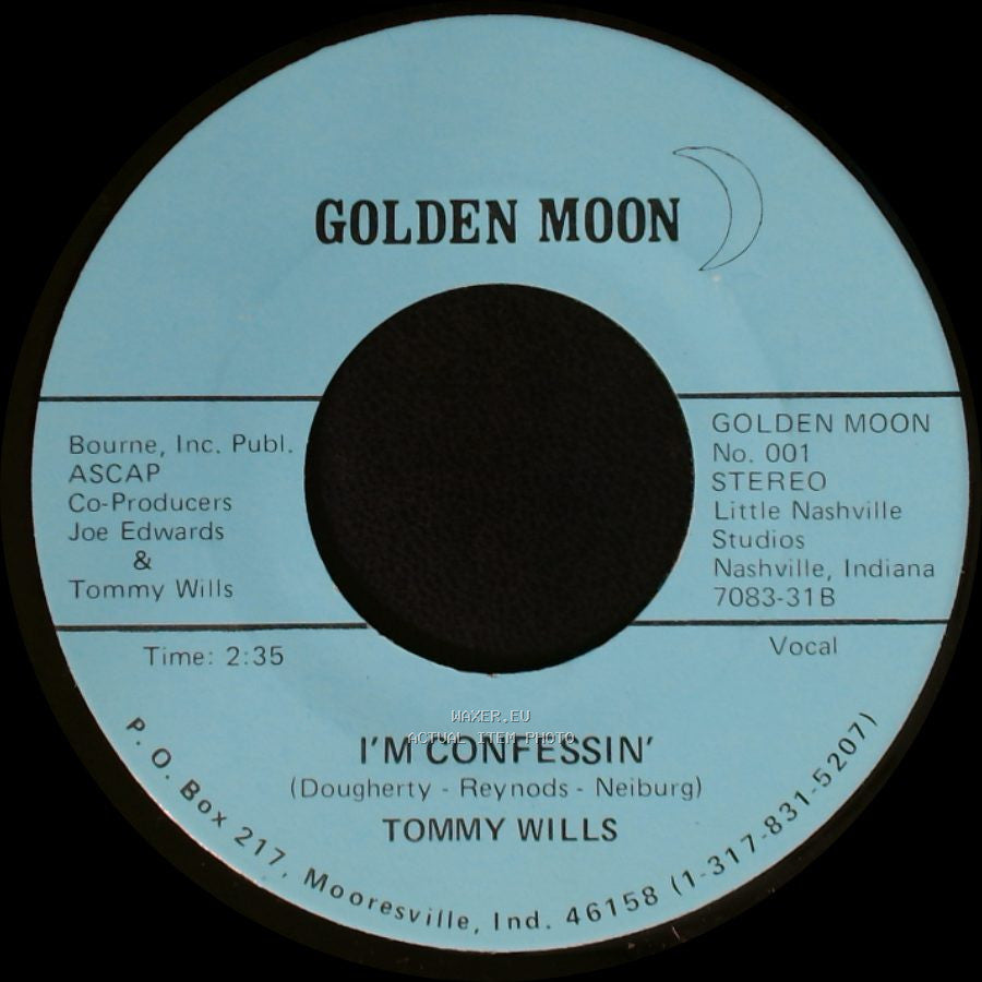 Tommy Wills - I'm Confessin' / Swingin' Yakety Sax side A