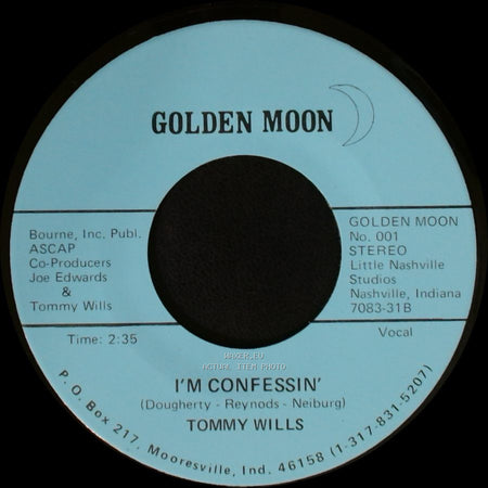 Tommy Wills - Swingin' Yakety Sax / I'm Confessin' side A