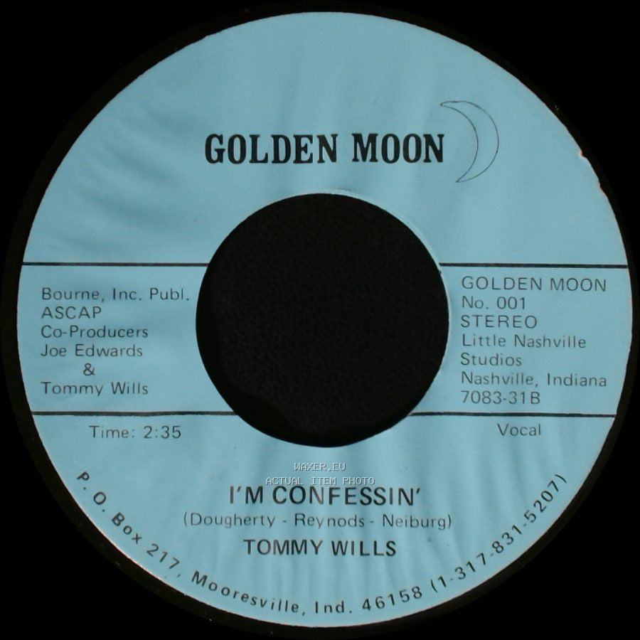 Tommy Wills - I'm Confessin' / Swingin' Yakety Sax side A