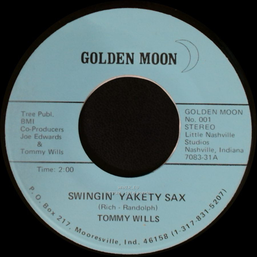 Tommy Wills - I'm Confessin' / Swingin' Yakety Sax side B