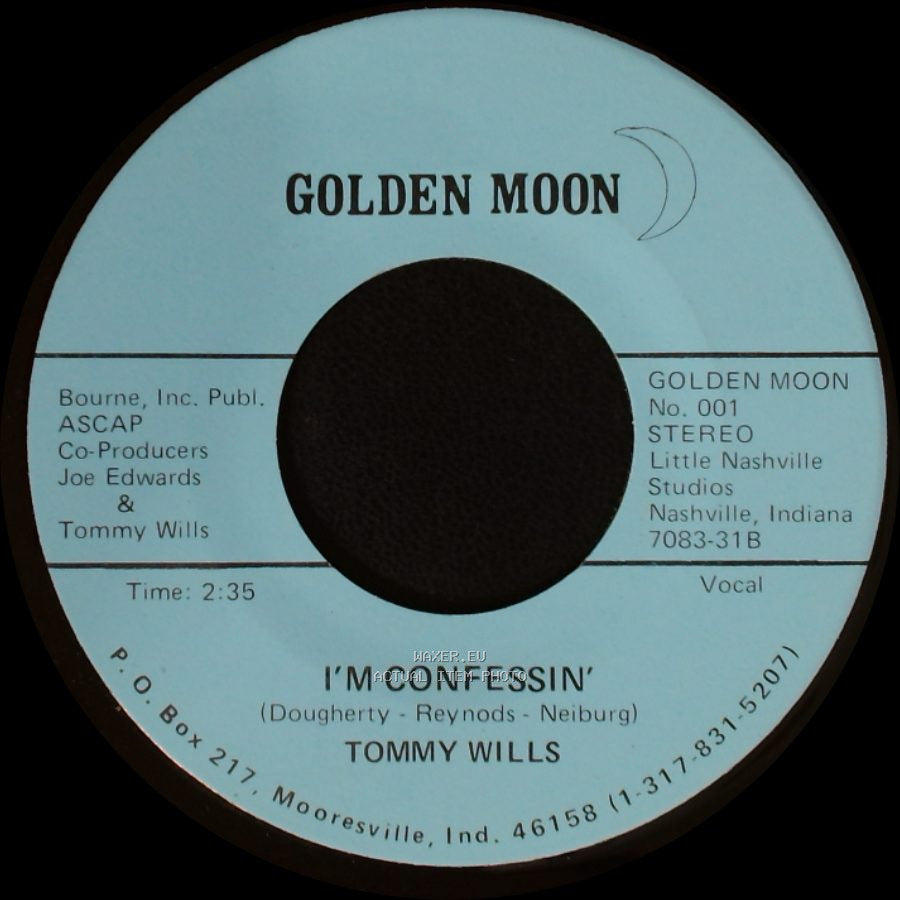 Tommy Wills - Swingin' Yakety Sax / I'm Confessin' side A