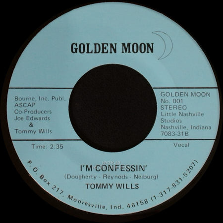 Tommy Wills - Swingin' Yakety Sax / I'm Confessin' side A