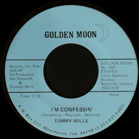 Tommy Wills - Swingin' Yakety Sax / I'm Confessin' side A