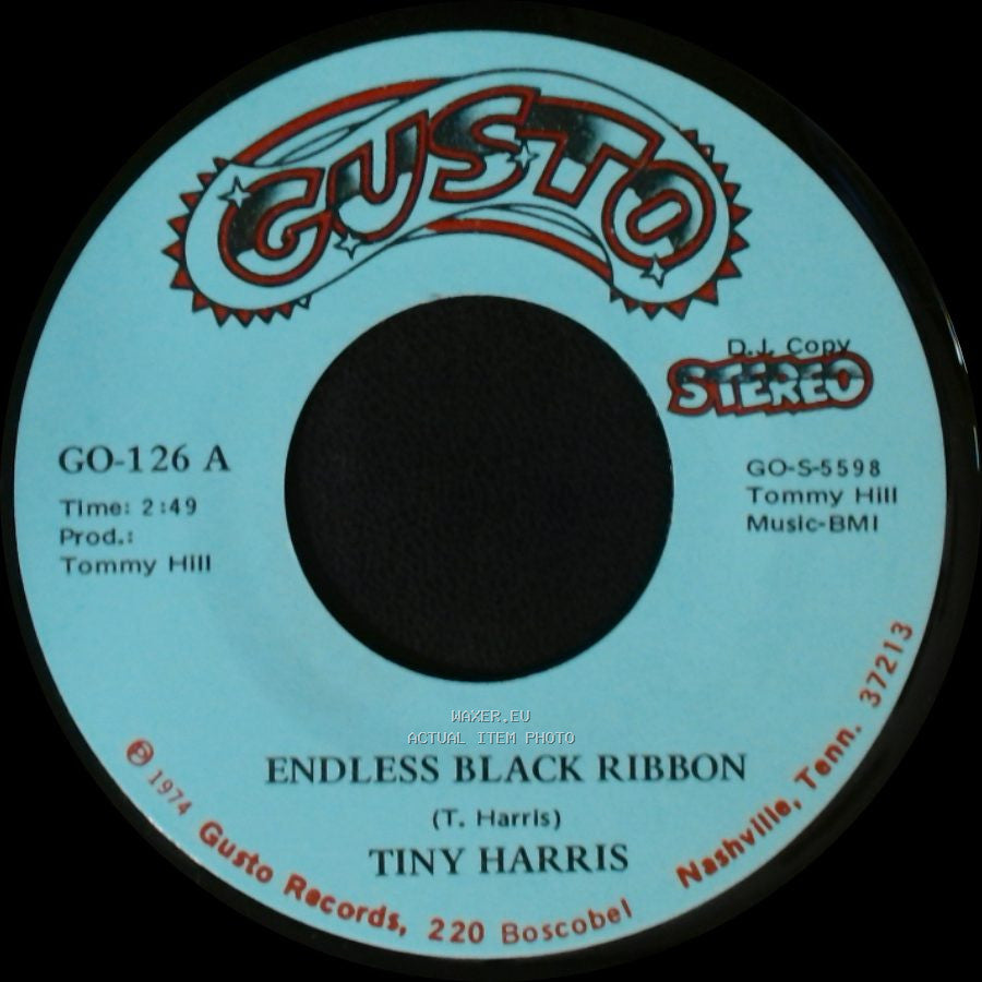 Tiny Harris - Endless Black Ribbon / Double Clutchin' Truck Line side A
