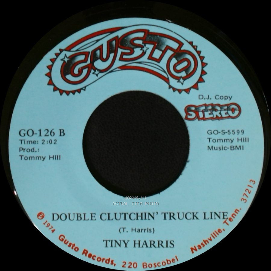Tiny Harris - Endless Black Ribbon / Double Clutchin' Truck Line side A