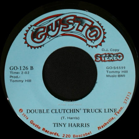 Tiny Harris - Endless Black Ribbon / Double Clutchin' Truck Line side A