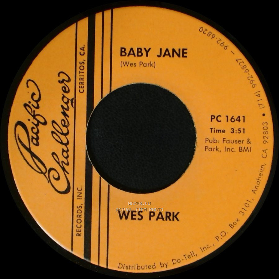 Wes Park - Baby Jane / Standin' So Close side A