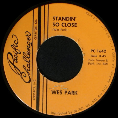 Wes Park - Baby Jane / Standin' So Close side B
