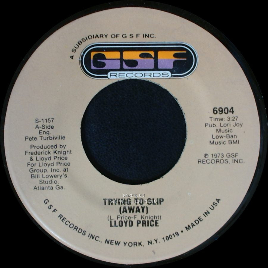 Lloyd Price - Trying To Slip (Away) / They Get Down side A