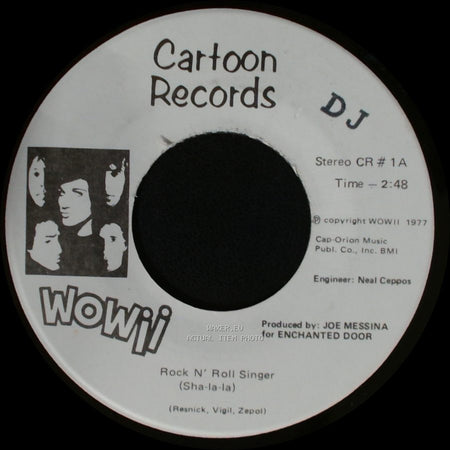 Wowii - I'm So Bad / Rock N' Roll Singer (Sha-La-La) side B