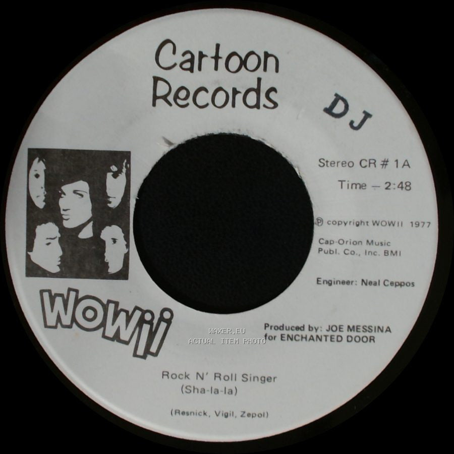 Wowii - I'm So Bad / Rock N' Roll Singer (Sha-La-La) side B