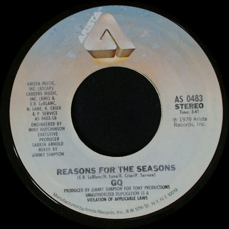 Gq - Reasons For The Seasons / Standing Ovation side A