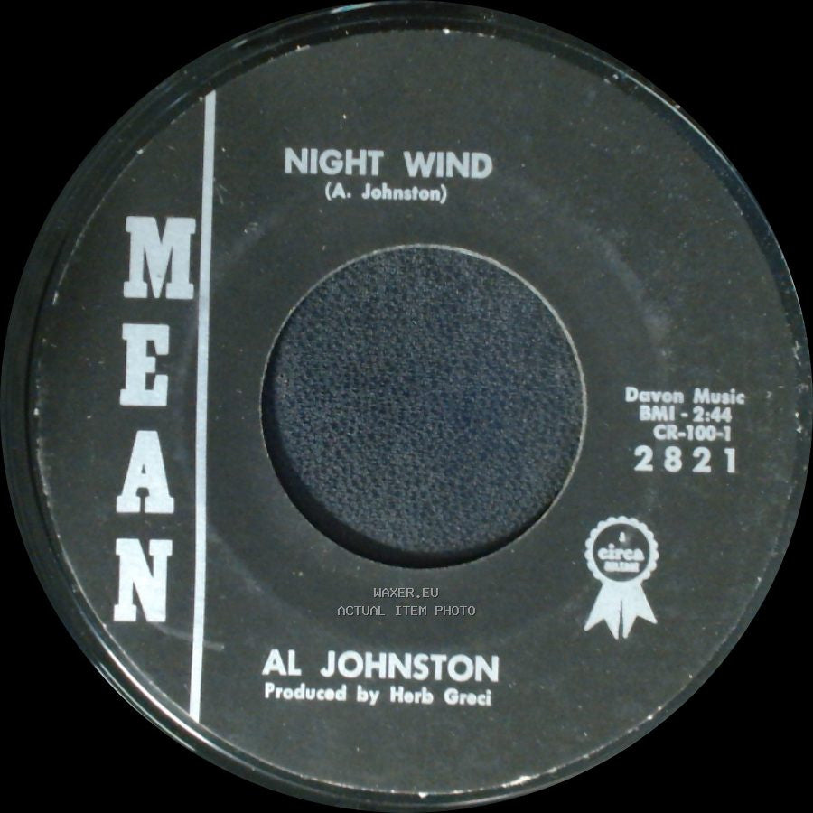 Al Johnston - Night Wind / This Ole Hammer side A