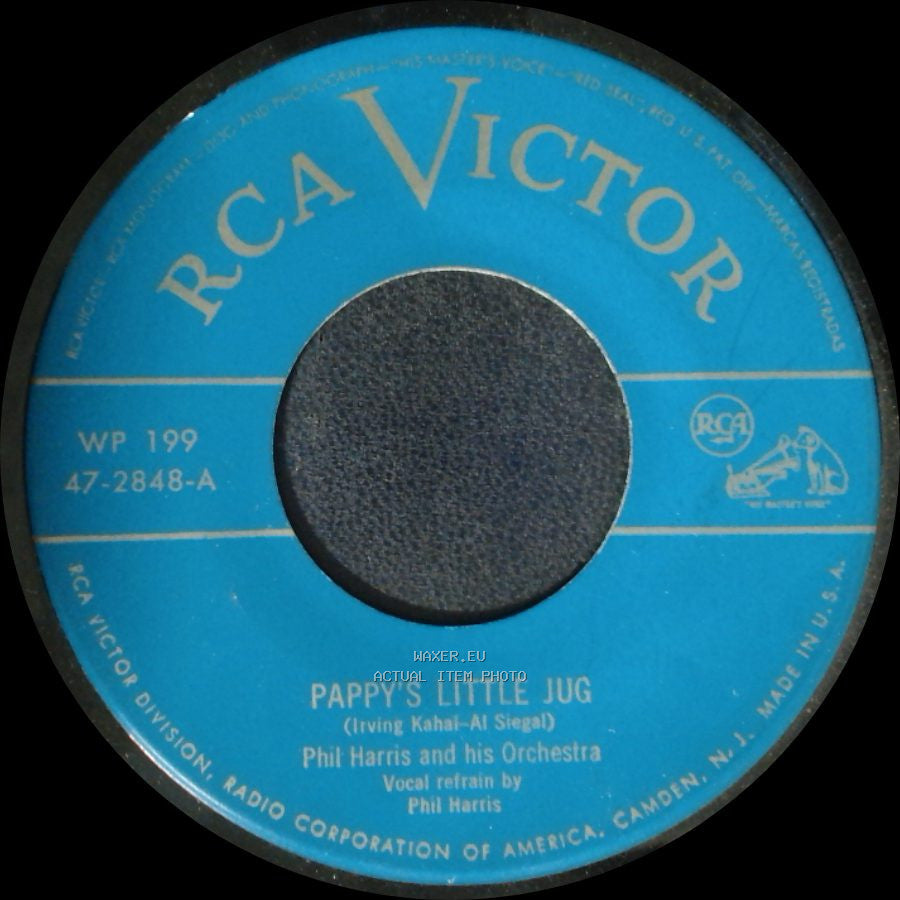 Phil Harris And His Orchestra - Pappy's Little Jug / Minnie The Mermaid (A Love Song In Fish Time) side A