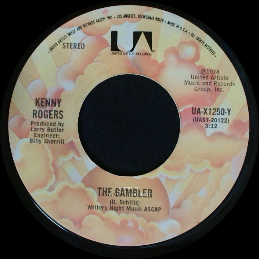 Kenny Rogers - Momma's Waiting / The Gambler side B