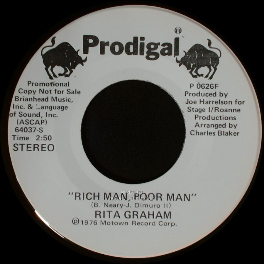 Rita Graham - Rich Man, Poor Man / Rich Man, Poor Man side B