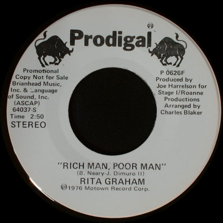 Rita Graham - Rich Man, Poor Man / Rich Man, Poor Man side B