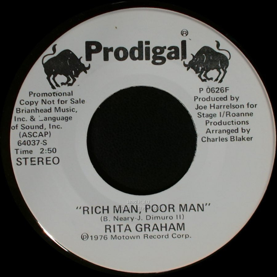 Rita Graham - Rich Man, Poor Man / Rich Man, Poor Man side B
