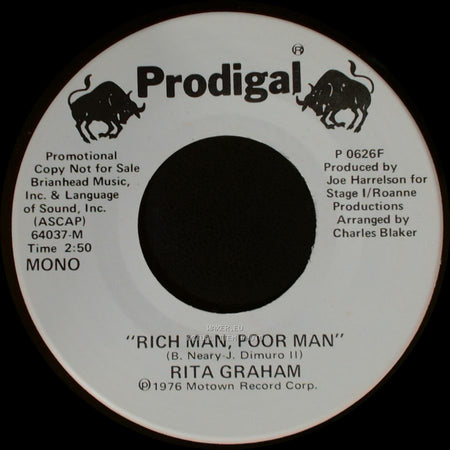 Rita Graham - Rich Man, Poor Man / Rich Man, Poor Man side B