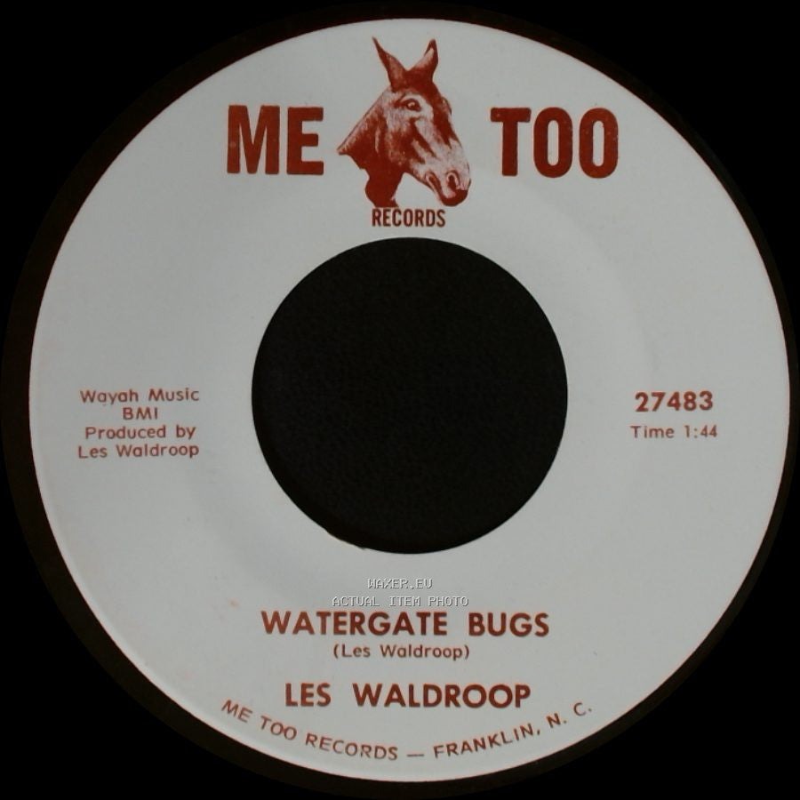 Les Waldroop - Watergate Bugs / Moonlight's A-Wastin' side B