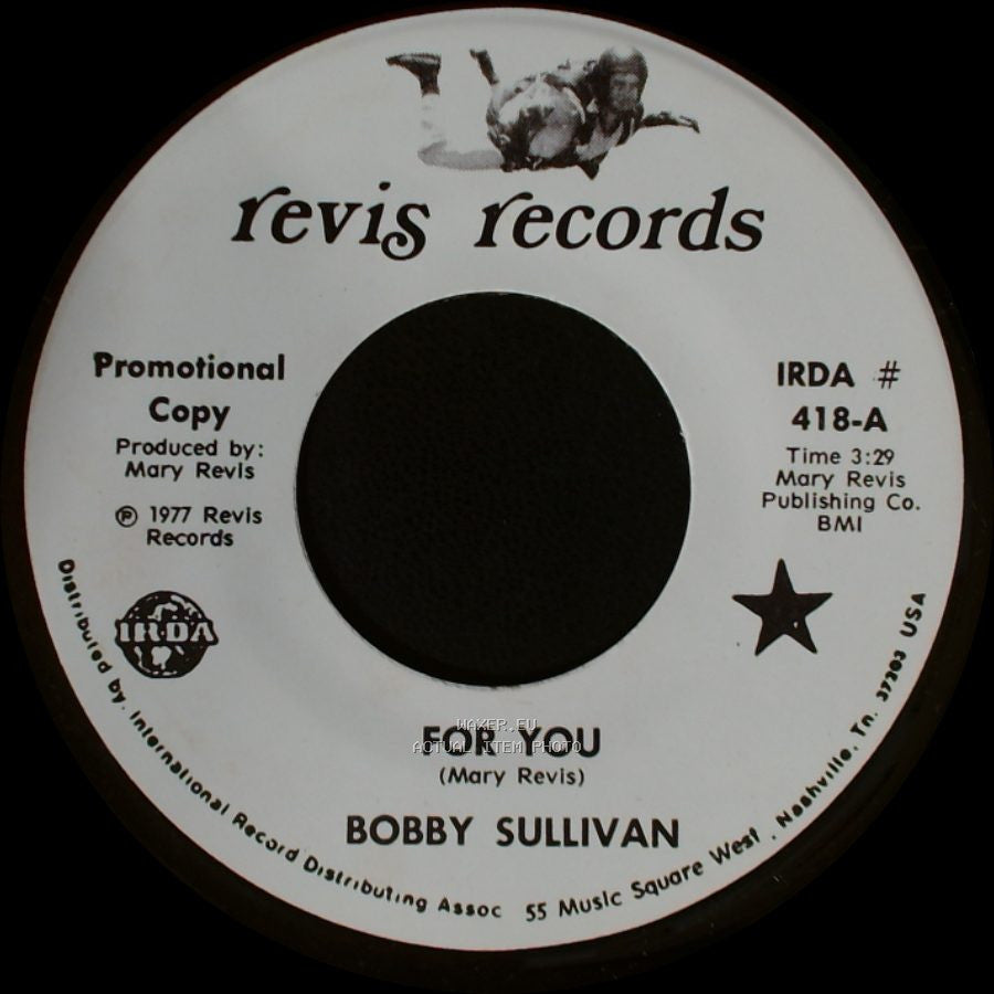 Bobby Sullivan - For You / My Aching Heart side A