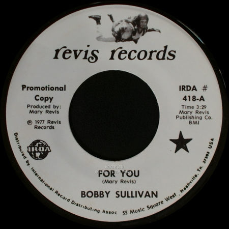 Bobby Sullivan - For You / My Aching Heart side B