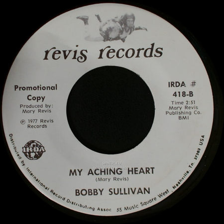 Bobby Sullivan - For You / My Aching Heart side A