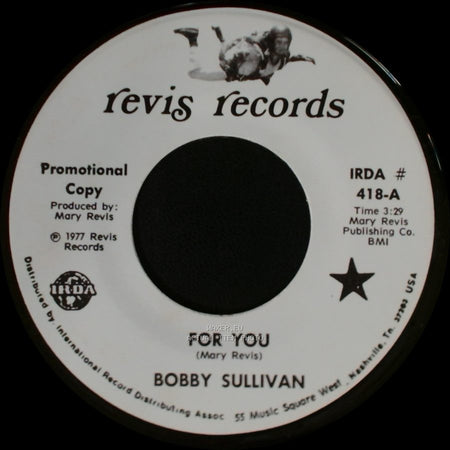 Bobby Sullivan - For You / My Aching Heart side B