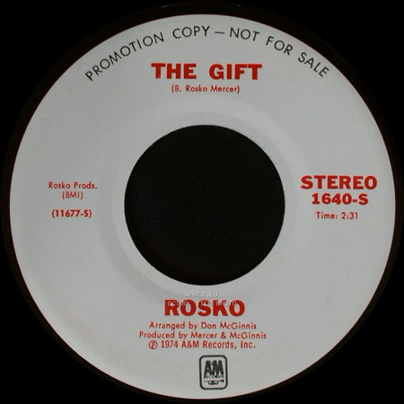 Rosco - The Gift / The Gift side B