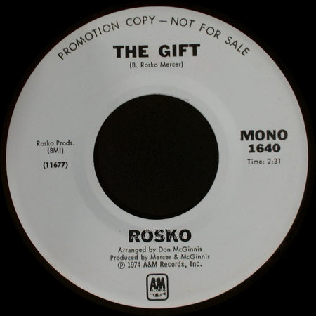 Rosco - The Gift / The Gift side A