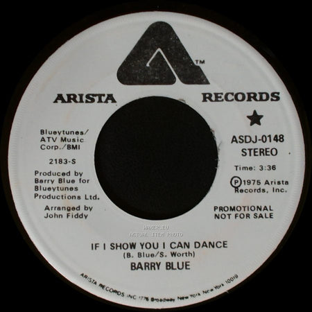 Barry Blue - If I Show You I Can Dance / If I Show You I Can Dance side A