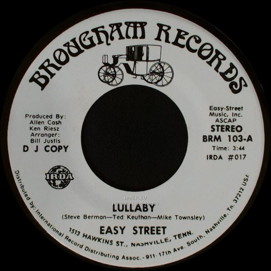 Easy Street - Lullaby / Lullaby side B
