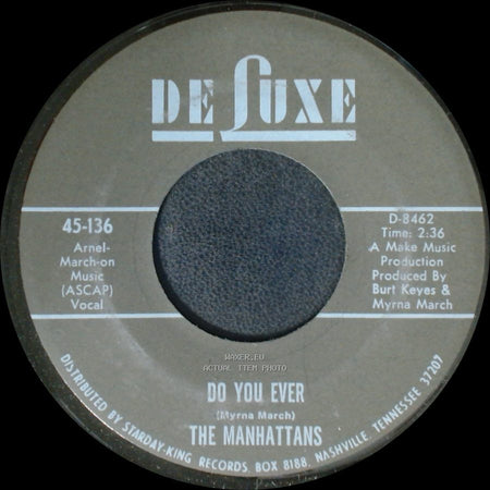 The Manhattans - I Can't Stand For You To Leave Me / Do You Ever side A