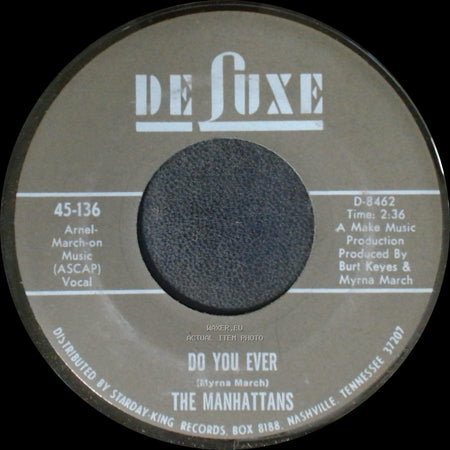 The Manhattans - I Can't Stand For You To Leave Me / Do You Ever side A
