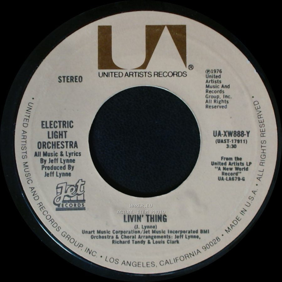 Electric Light Orchestra - Ma-Ma-Ma Belle / Livin' Thing side B