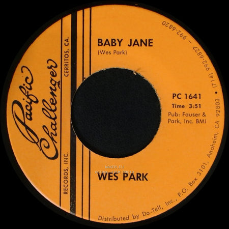 Wes Park - Baby Jane / Standin' So Close side A