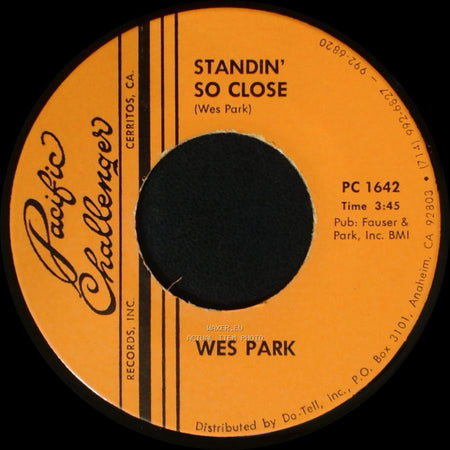 Wes Park - Baby Jane / Standin' So Close side B