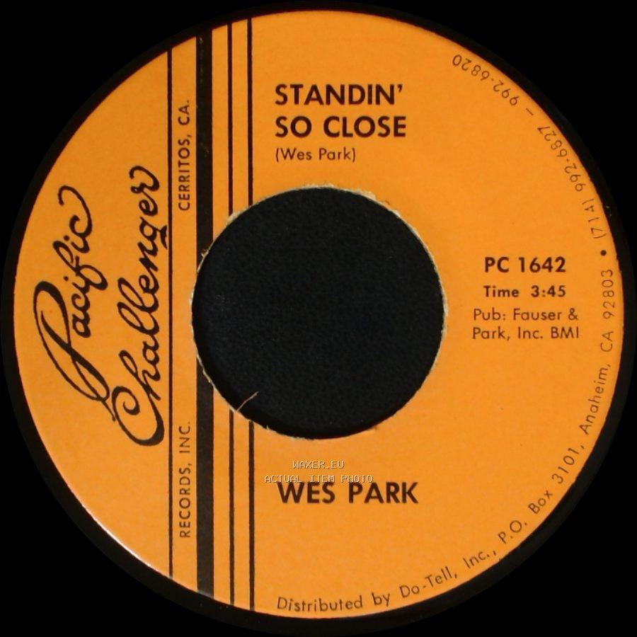 Wes Park - Standin' So Close / Baby Jane side A