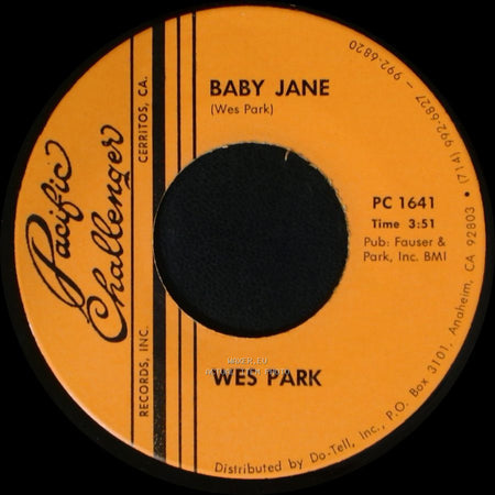 Wes Park - Baby Jane / Standin' So Close side A