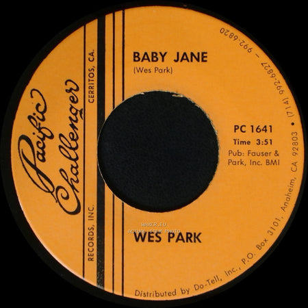 Wes Park - Baby Jane / Standin' So Close side A