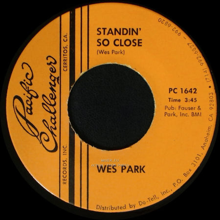 Wes Park - Baby Jane / Standin' So Close side B