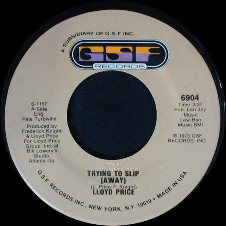 Lloyd Price - Trying To Slip (Away) / They Get Down side A