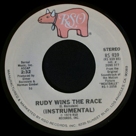 Rick Dees - Meatballs / Rudy Wins The Race (Instrumental) side B