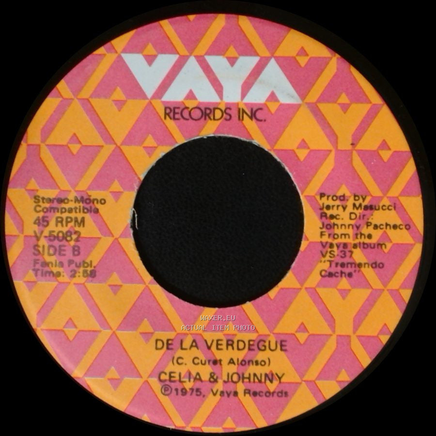 Celia & Johnny - Cucala / De La Verdegue side B