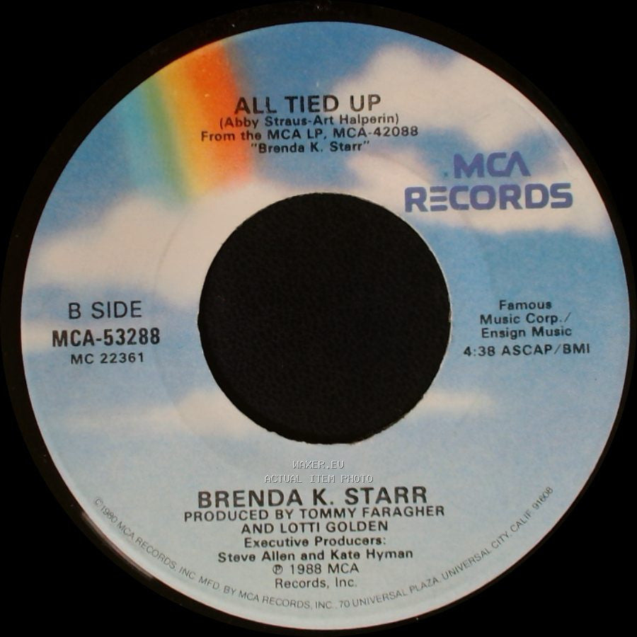 Brenda K. Starr - I Still Believe / All Tied Up side B