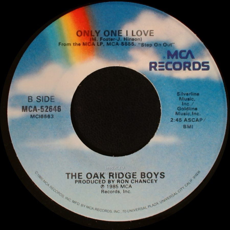The Oak Ridge Boys - Touch A Hand, Make A Friend / Only One I Love side B