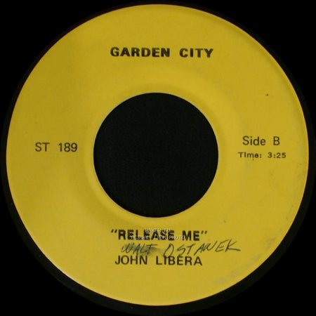 John Libera - Green, Green Grass Of Home / Release Me side B