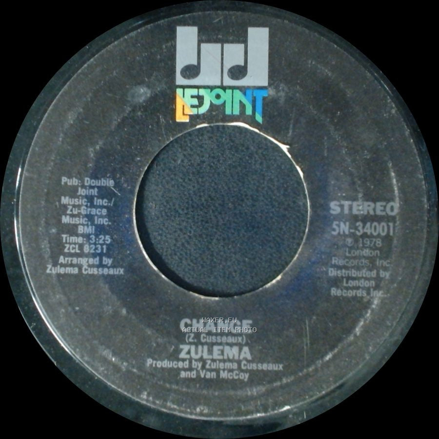 Zulema - Change / Hanging On To A Memory side A