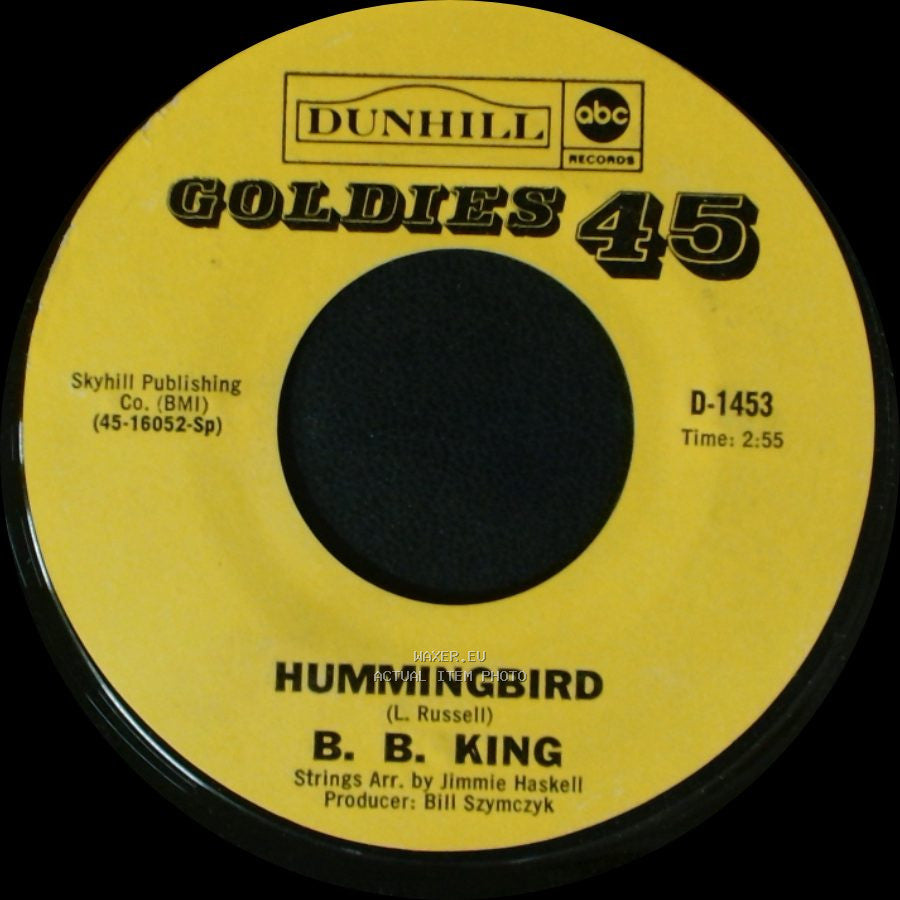 B. B. King - Hummingbird / Chains & Things side A