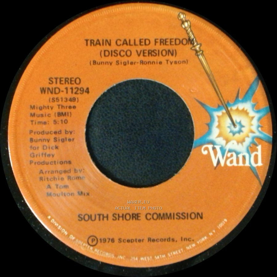 South Shore Commission - Train Called Freedom / Train Called Freedom (Disco Version) side A